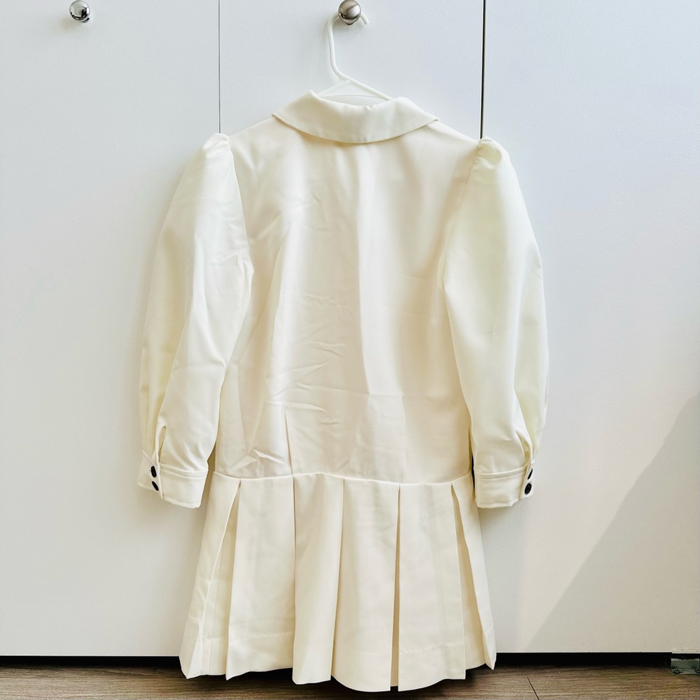 Sandy Liang Off-White Somm Minidress NWT - Picture 10 of 12
